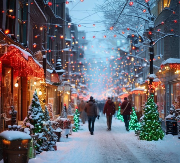 雪季圣诞灯饰，雪季挑战与机遇的商业奇迹