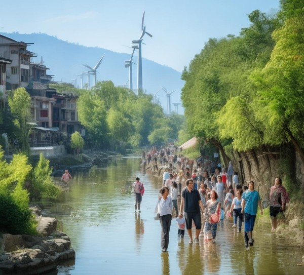 张家口，自然与经济的完美融合，轻松生活，绿色未来！