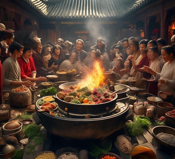 美食与历史的交融，火锅文化的交融