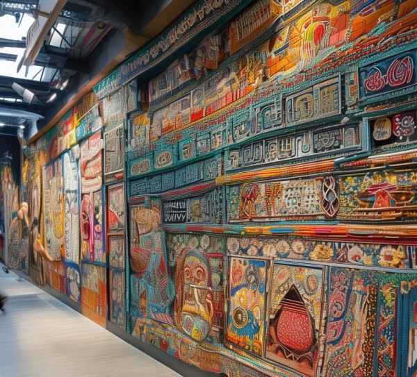 企业文化与设计的对话，文化墙的未来