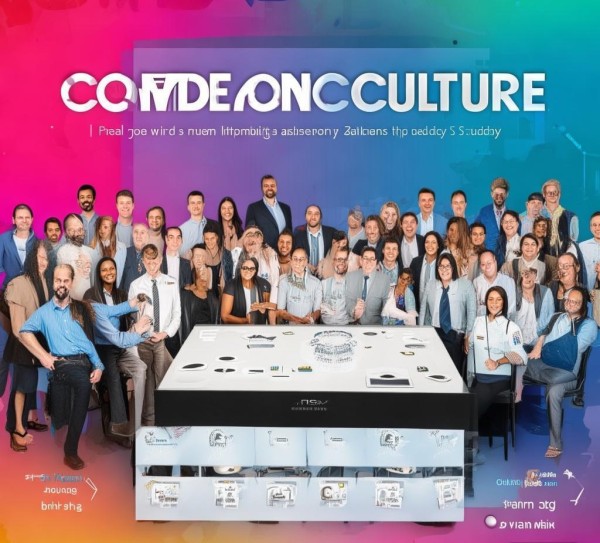 企业文化海报实战案例分享，从品牌形象到团队力量