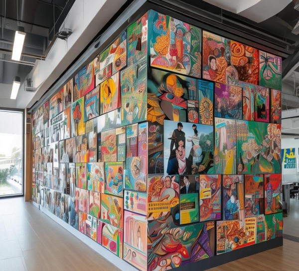 企业文化墙，传递企业精神的象征墙