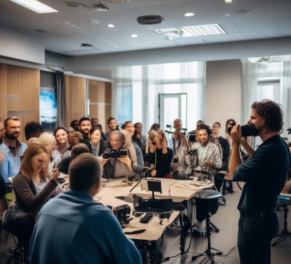 企业新闻摄影培训，让企业形象更亮的职业技能提升