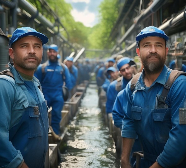 水厂人，效率与环保的追求精神