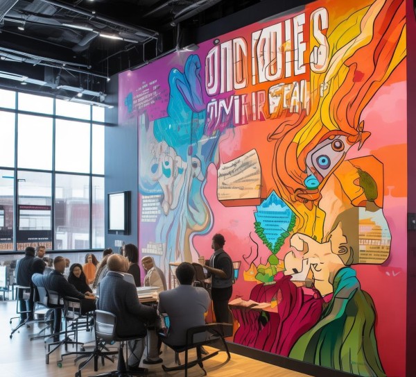 企业文化墙的文化力量