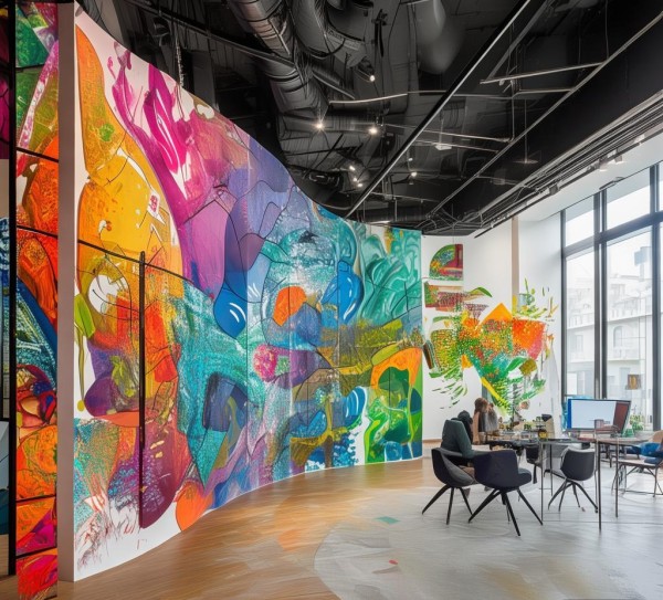 企业文化渲染设计，从理念到实践的美学启示