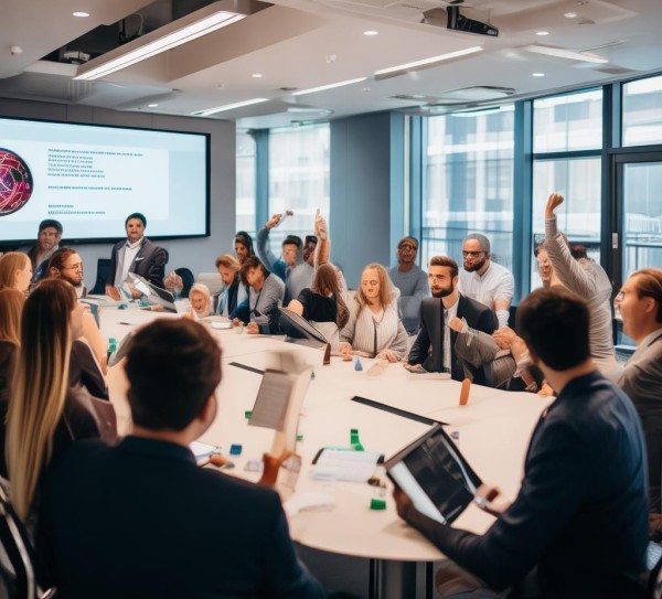 企业培训结业新闻，行业资讯分享会