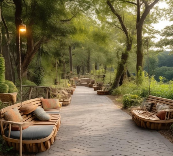 景区家具管理新路，让新路更加温馨舒适。