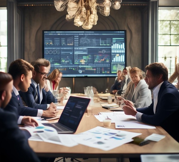 企业管理咨询同行会议，深入分析与长期合作