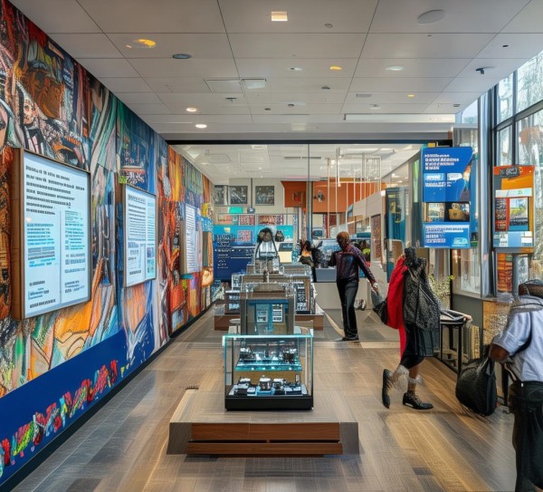 企业文化廊道，创新构建员工归属感