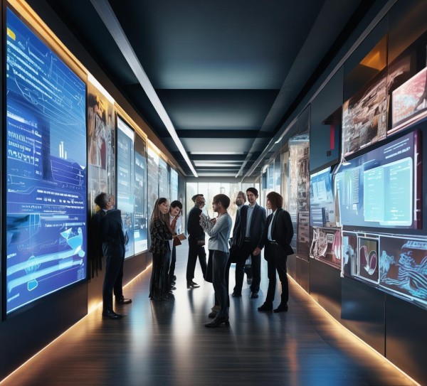 参观走廊企业管理实践