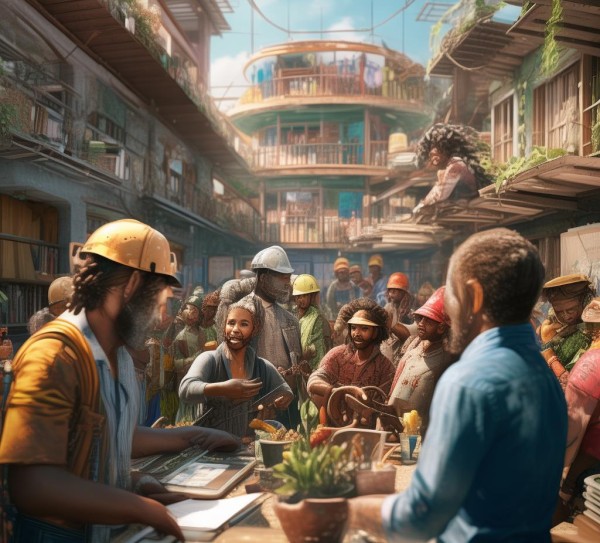 构建微贷文化，服务价值与成长。