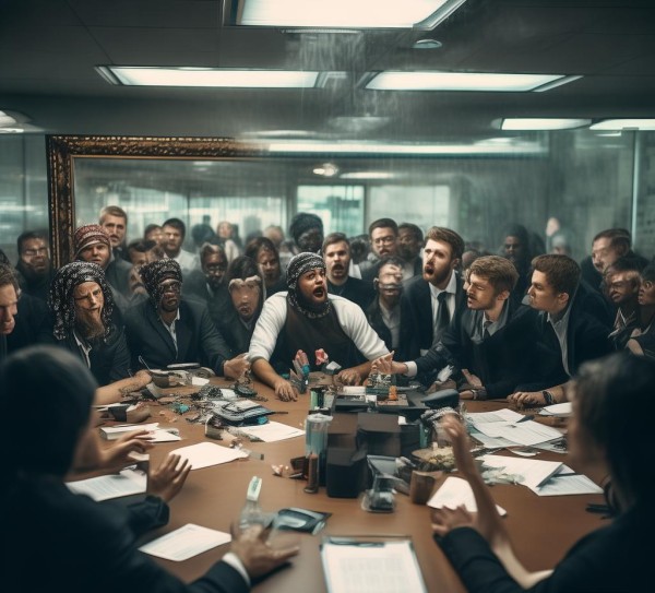 企业文化与内部交易的破裂与危机，一场被误解的劫匪行动