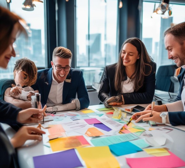 构建企业文化的核心，企业文化案例画册模板