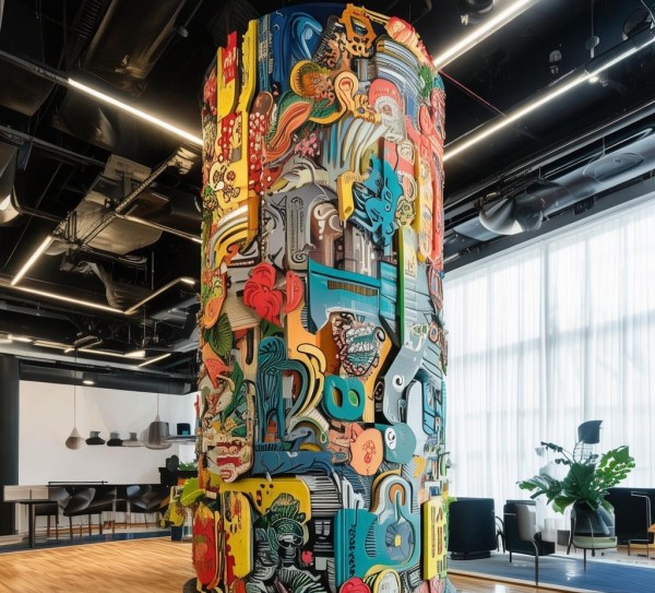 企业文化墙，睢宁的文化象征与实践