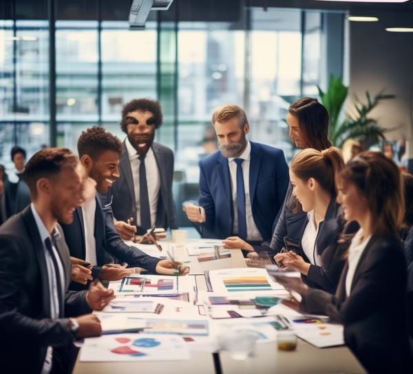 银行员工共同追求银行信任与客户满意度