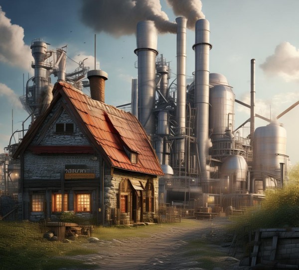 小工厂与大工厂的共生关系