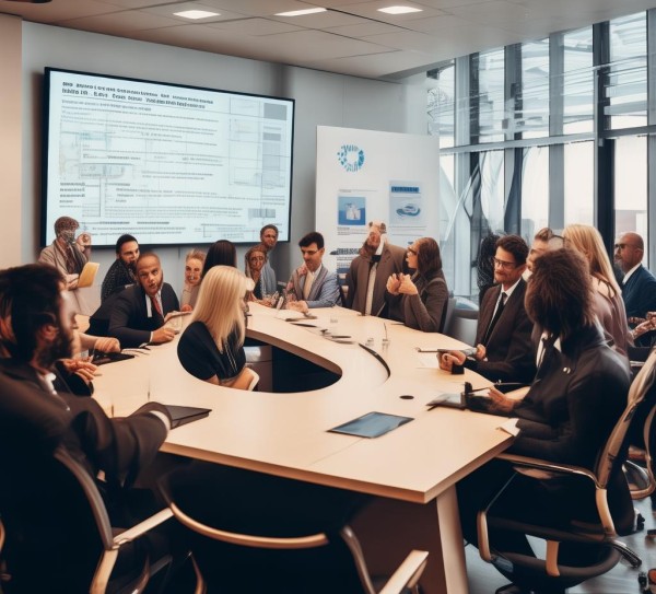 企业合规与竞争力提升计划，企业培训会议