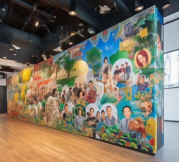 企业文化墙，构建员工精神家园的象征