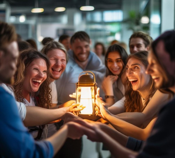 企业文化，我们在行动，传递温暖