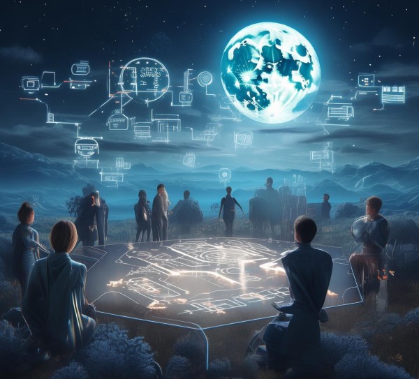 月光下的未来，企业管理月组织方案