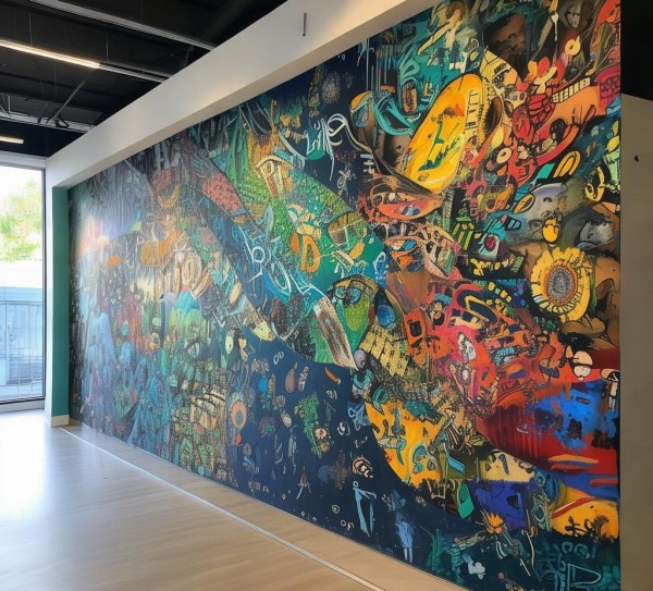 企业文化墙，企业精神的无形纽带