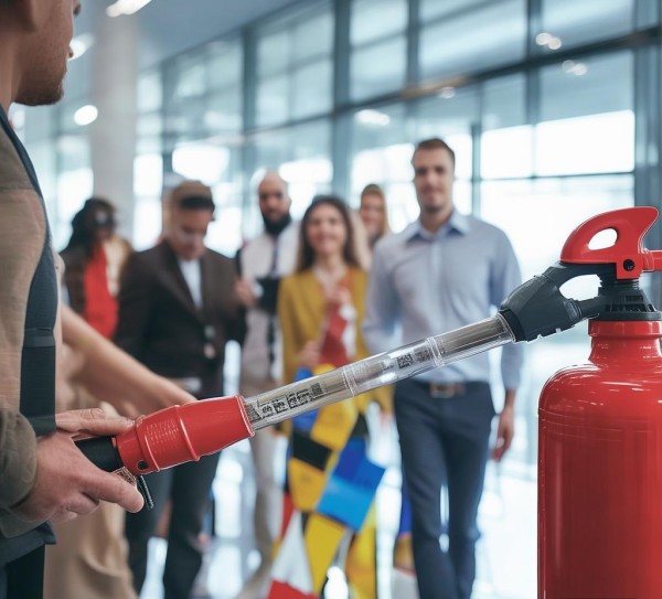 企业员工 fire safety training， essential security measures