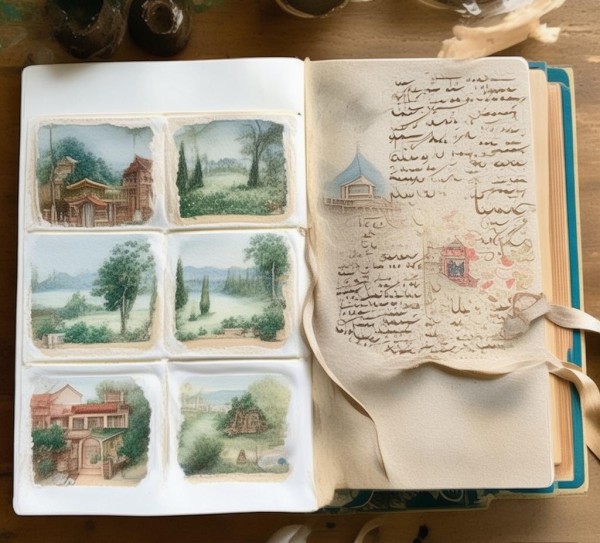 轻盈的文化画册