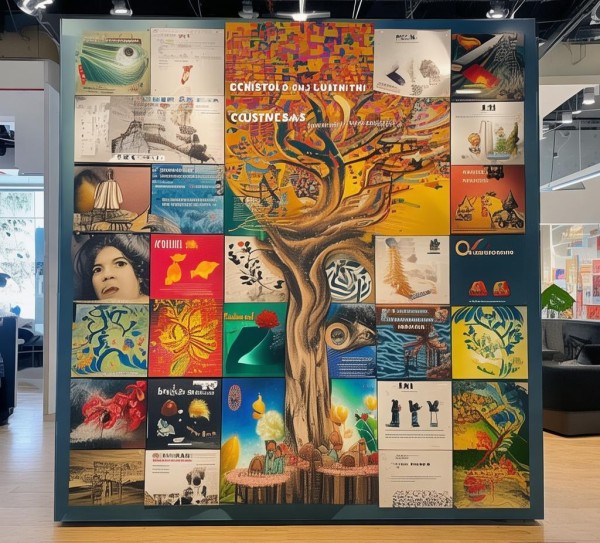 文化的力量，展板设计与企业成功，打造卓越企业