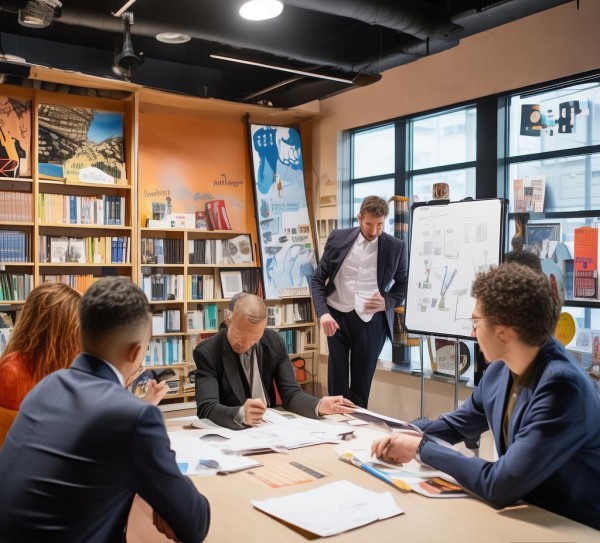 企业文化熏陶，案例与实践的结合