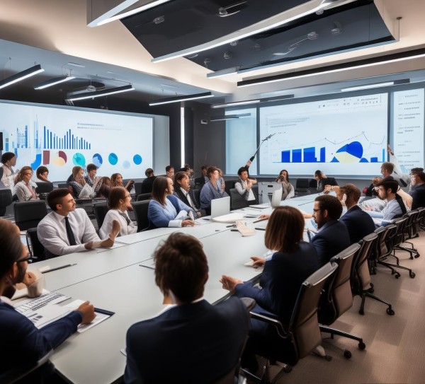 企业开展培训业务，提升业务能力与创新力。