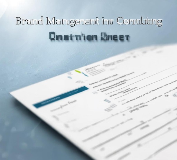 品牌管理咨询报价表，您的成本管理利器