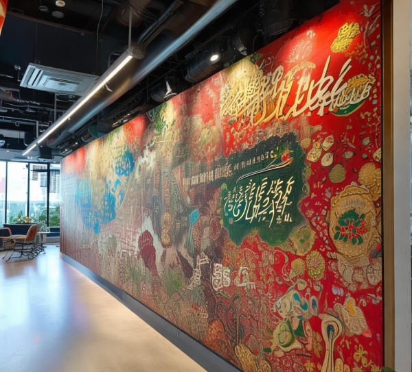 文化企业墙案例，企业文化设计的典范