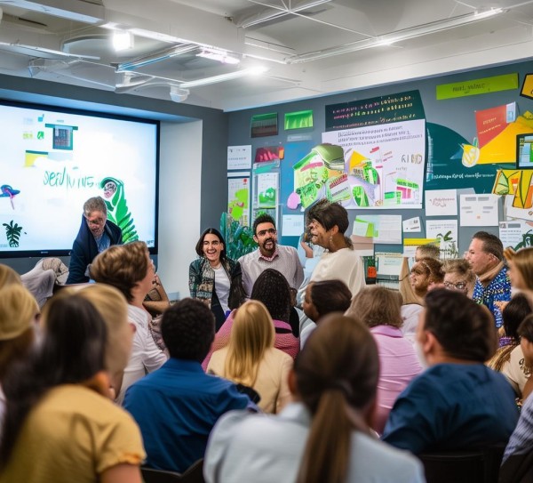 企业培训类新闻稿范文，提升员工幸福感的种子式发展