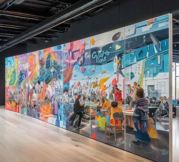 企业文化绘画设计，从理念到实践的历程