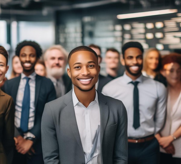 员工在为公司树立榜样