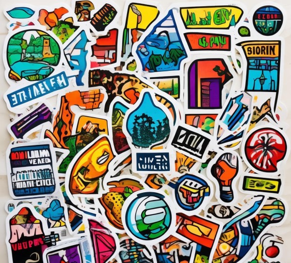 企业文化贴纸，传递企业精神的视觉盛宴