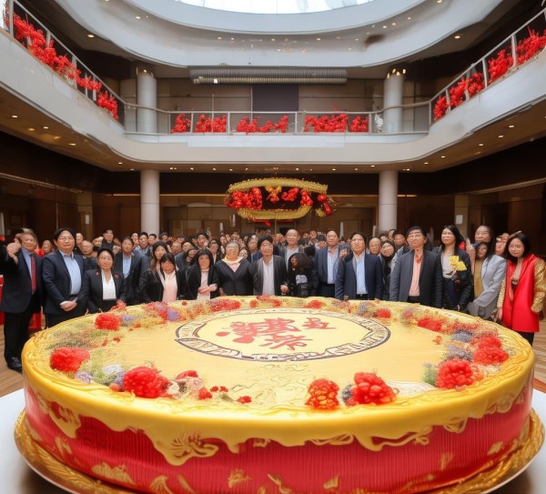 企业新春培训大会cakes